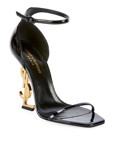 ysl gold heel